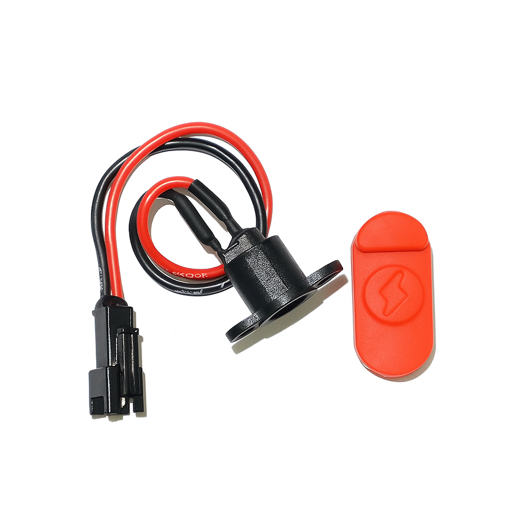 Port de charge et câble pour la batterie Emoko pour Trottinettes Électriques